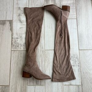 Steve Madden Gabriana over the knee suede boots- Size 6.5